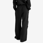 SKIMS Women's Lofty Garment Dye Fleece Boxer Sweatpants in Washed Onyx