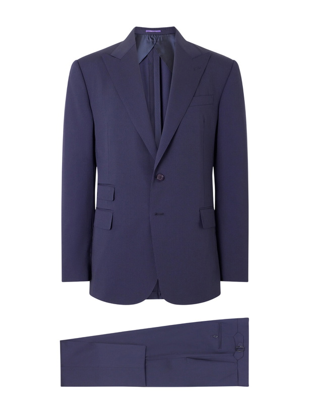 Photo: Ralph Lauren Purple label - Virgin Wool Suit - Blue