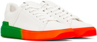 Balmain White B-Court Sneakers