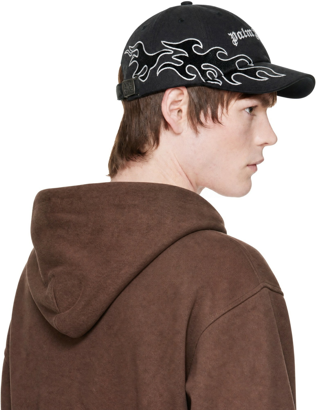 Palm Angels Black Flame Cap