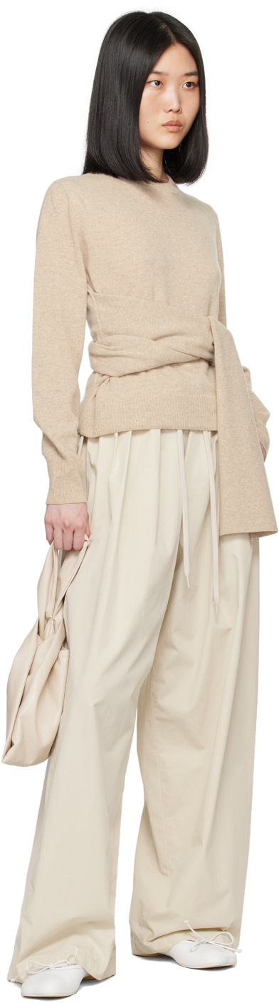 ボトムスその他 MM6 Maison Margiela MM6 Maison Margiela Trousers White White Painter Trousers by MM6 Maison Margiela on Sale