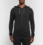 James Perse - Slim-Fit Baby Cashmere Zip-Up Hoodie - Men - Charcoal