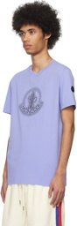 Moncler Purple Graphic T-Shirt