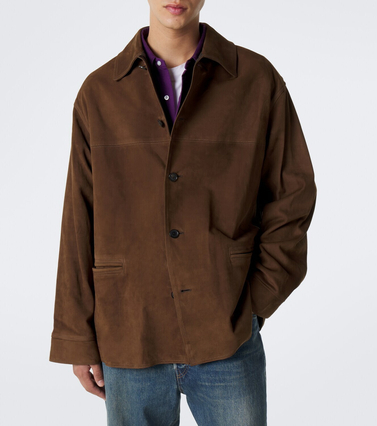 A.Presse Leather jacket