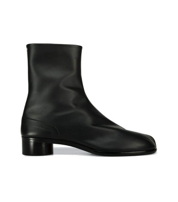 Photo: Maison Margiela - Tabi high-ankle leather boots