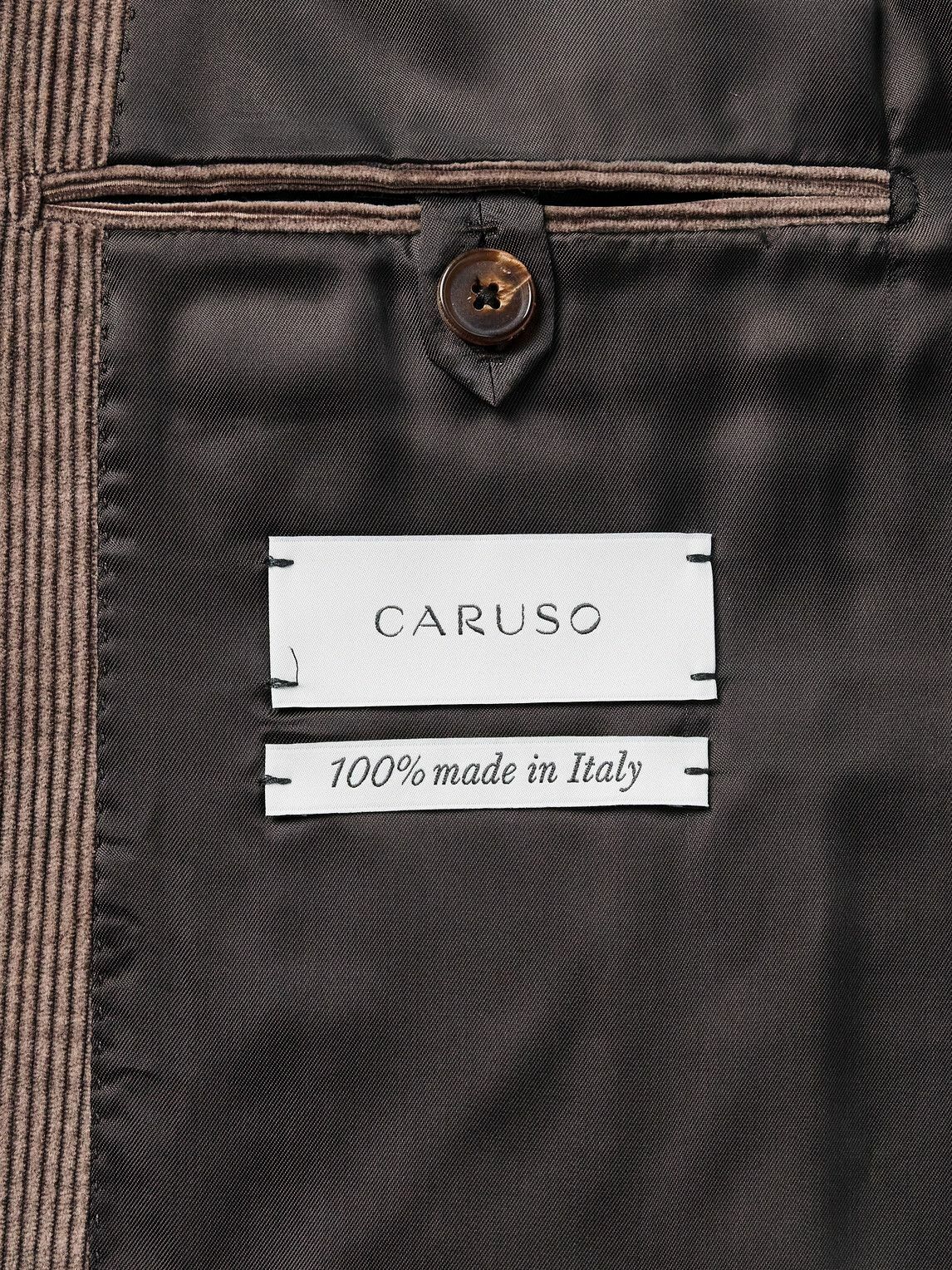 Caruso - Cotton-Blend Corduroy Suit Jacket - Brown
