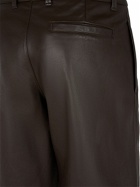 LEMAIRE - Leather Shorts