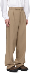 The Frankie Shop Beige Beo Trousers