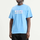 Pawa Speed Sports Men's Multi Monogram T-Shirt in Bleu/Azur