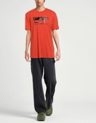 Ea7 Mens T-shirt in Orange