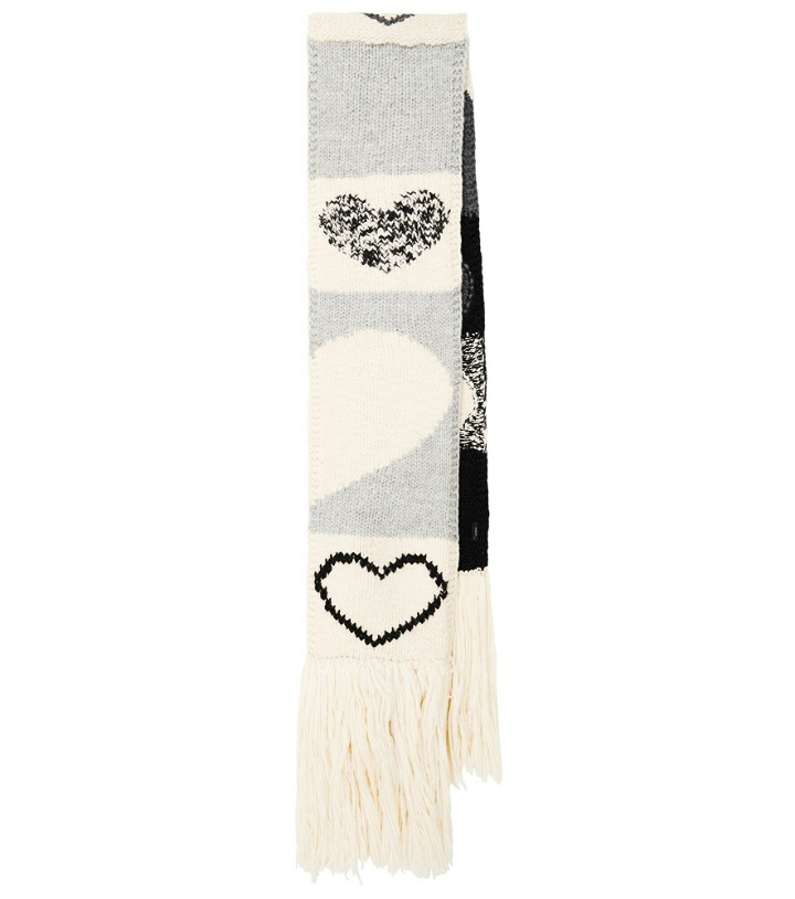 Photo: Joseph - Intarsia wool-blend scarf
