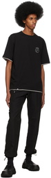 C2H4 Black Multi Existence Layered T-Shirt