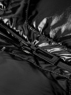 Moncler Genius - A$AP Rocky Bahianinha Quilted Glossed-Shell Hooded Down Jacket - Black