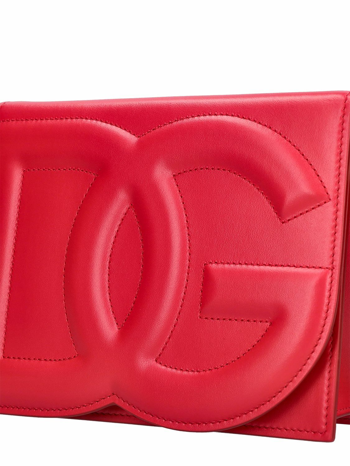 DOLCE & GABBANA - Logo Leather Shoulder Bag Dolce & Gabbana