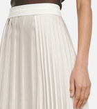 Peter Do - Pleated asymmetric midi skirt