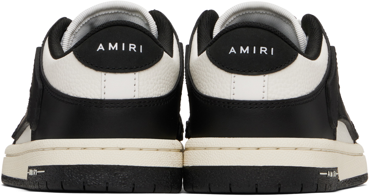 ☆関税込み☆【AMIRI】ブラック＆トープSkel-Top Low スニーカー Buy Amiri Skel Top Low 'Black White' - PF22MFS003 004 | GOAT