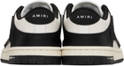 AMIRI Black & White Skel-Top Low Sneakers