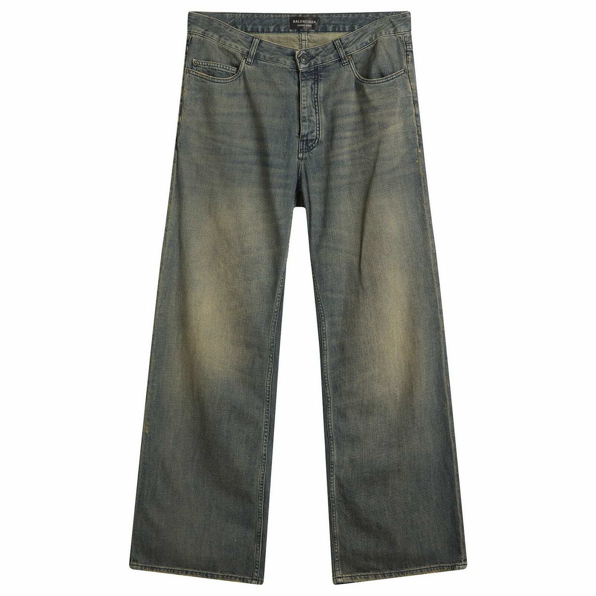Balenciaga Distressed wide-leg jeans Balenciaga