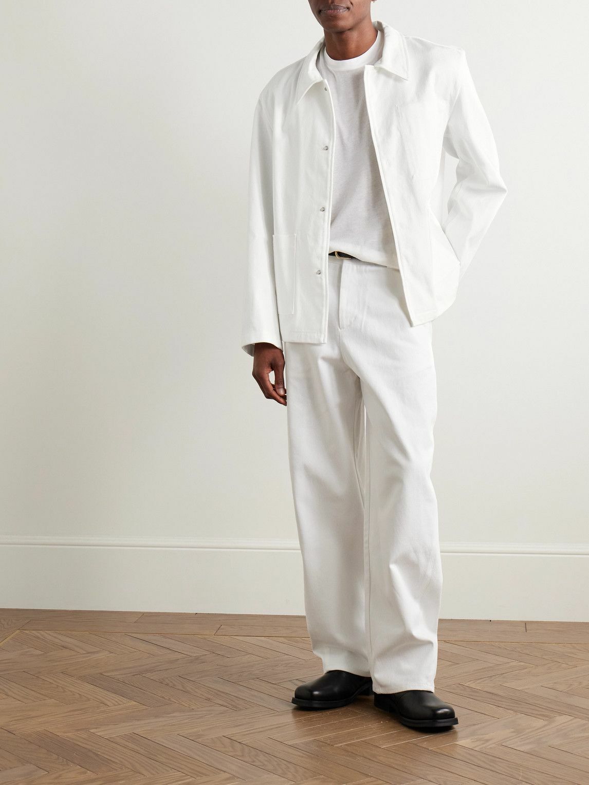 Amomento - Denim Jacket - White