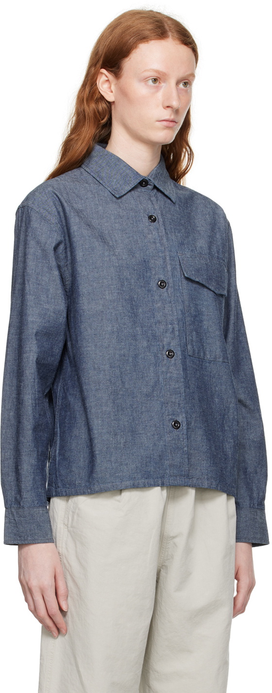 Margaret Howell Gray Button Shirt