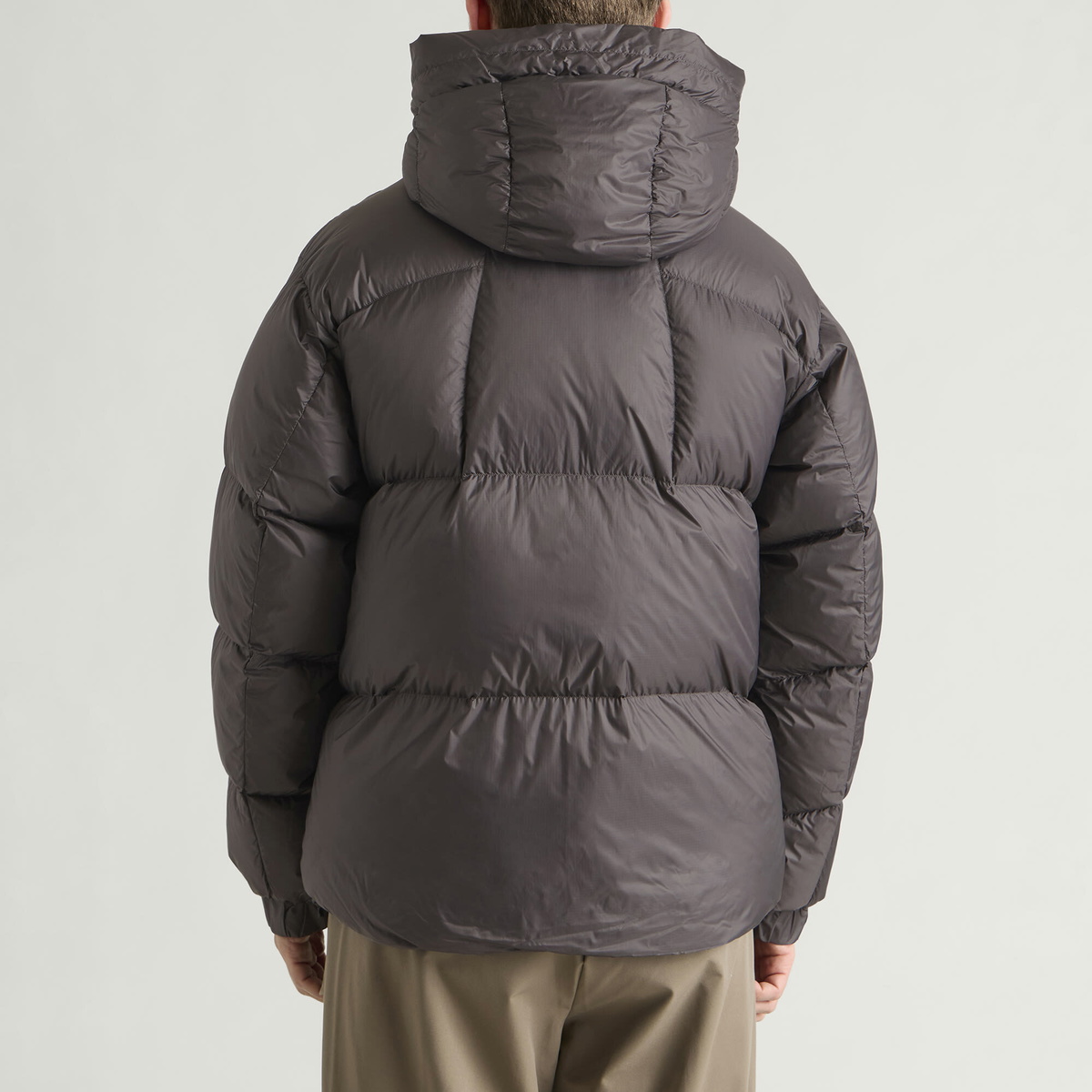 Goldwin Men's Crystalite Down Parka Jacket in Espresso