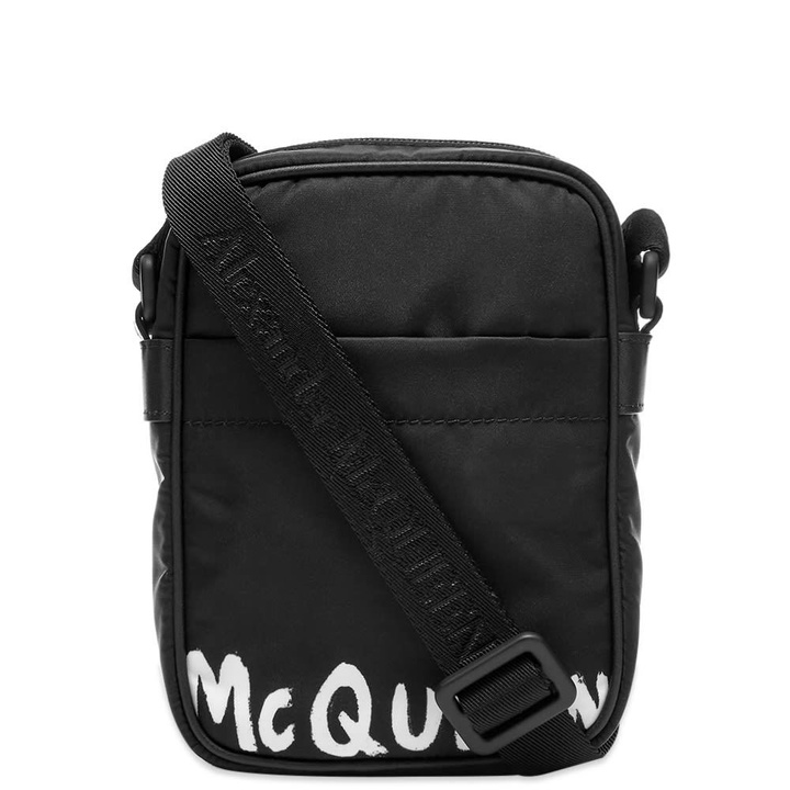 Photo: Alexander McQueen Graffiti Logo Cross Body Bag