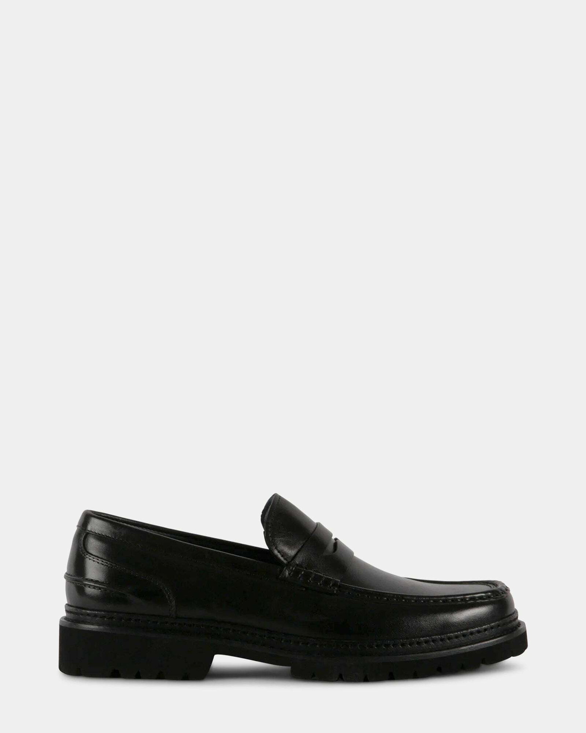 Steve Madden Asherrr Loafers in Black