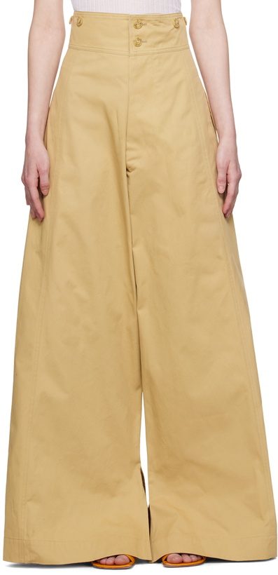 Photo: Quira SSENSE Exclusive Khaki Trousers