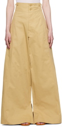 Quira SSENSE Exclusive Khaki Trousers