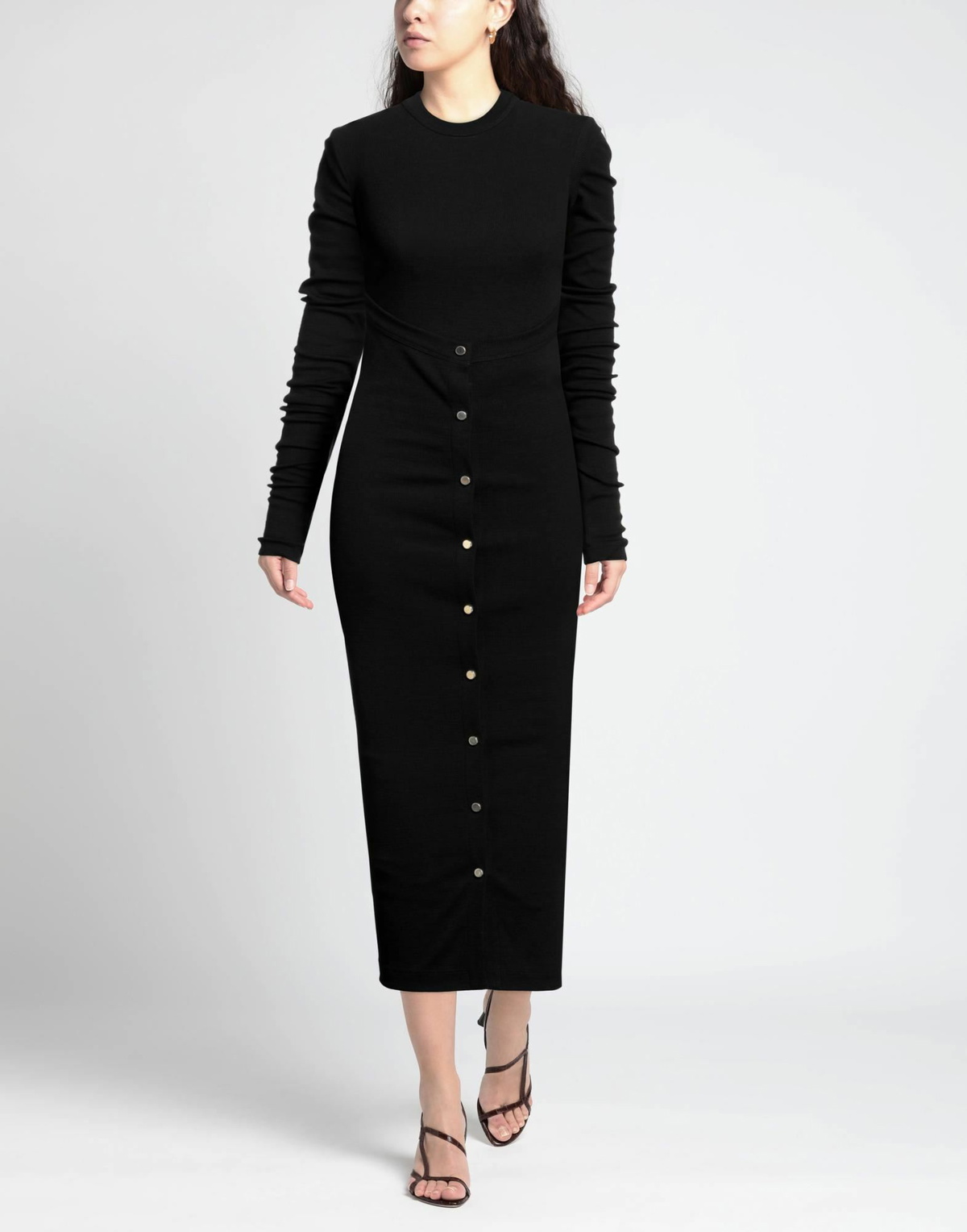 Quira Womens Maxi dress in Black