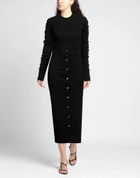 Quira Womens Maxi dress in Black