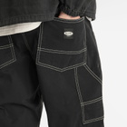 Manastash Men's Washed Color Painter Pant in Black