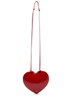 Alaïa Le Couer Glossed Leather Cross-body bag - Red - One Size