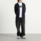 Butter Goods Men's Warped Track Jacket in Navy