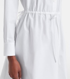 McQueen Cotton poplin shirt dress
