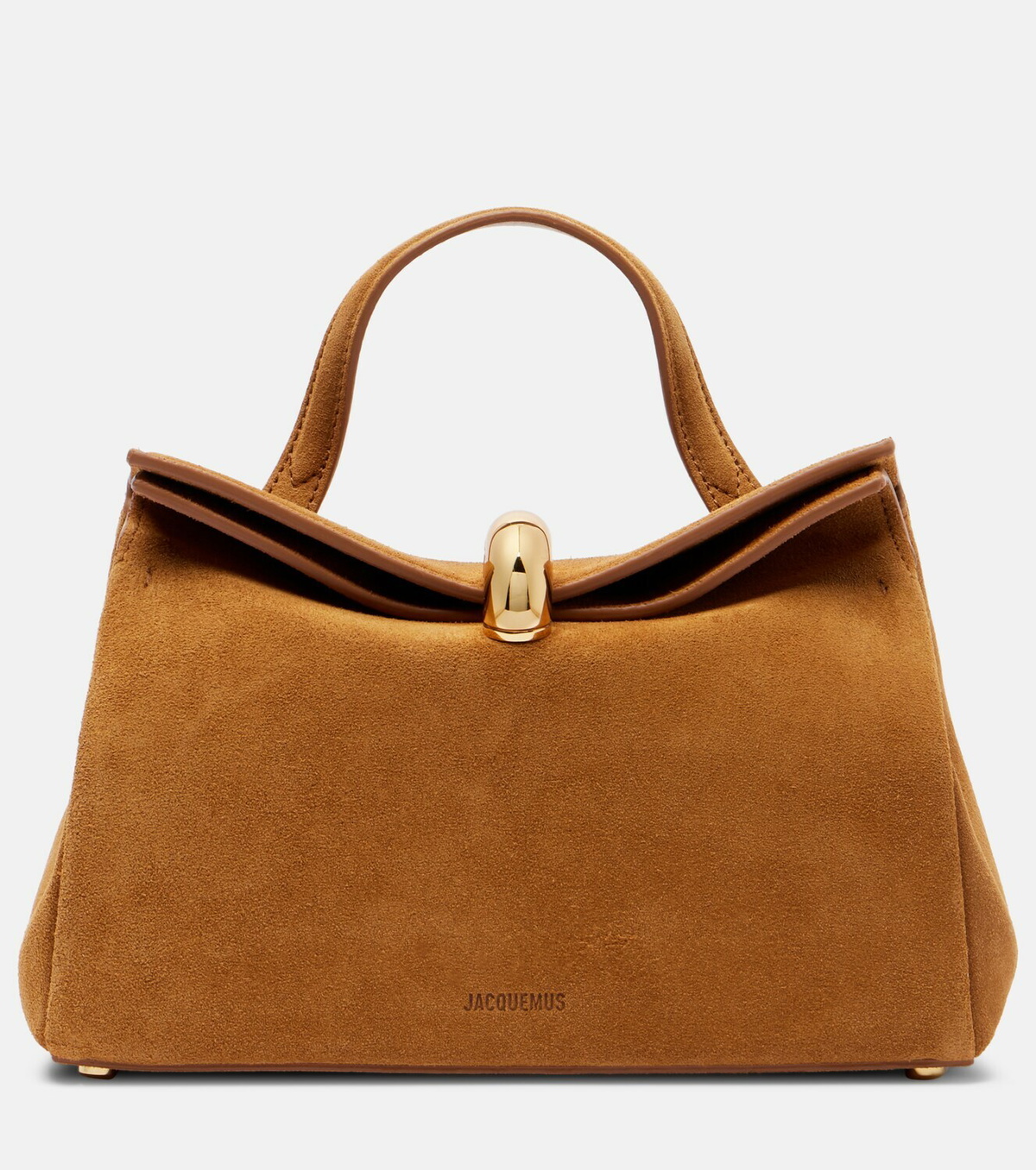 Jacquemus Valerie Small suede top-handle bag Jacquemus Jacquemus Valerie Small suede top-handle bag Jacquemus