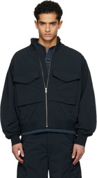 nanamica Navy ALPHADRY Field Jacket