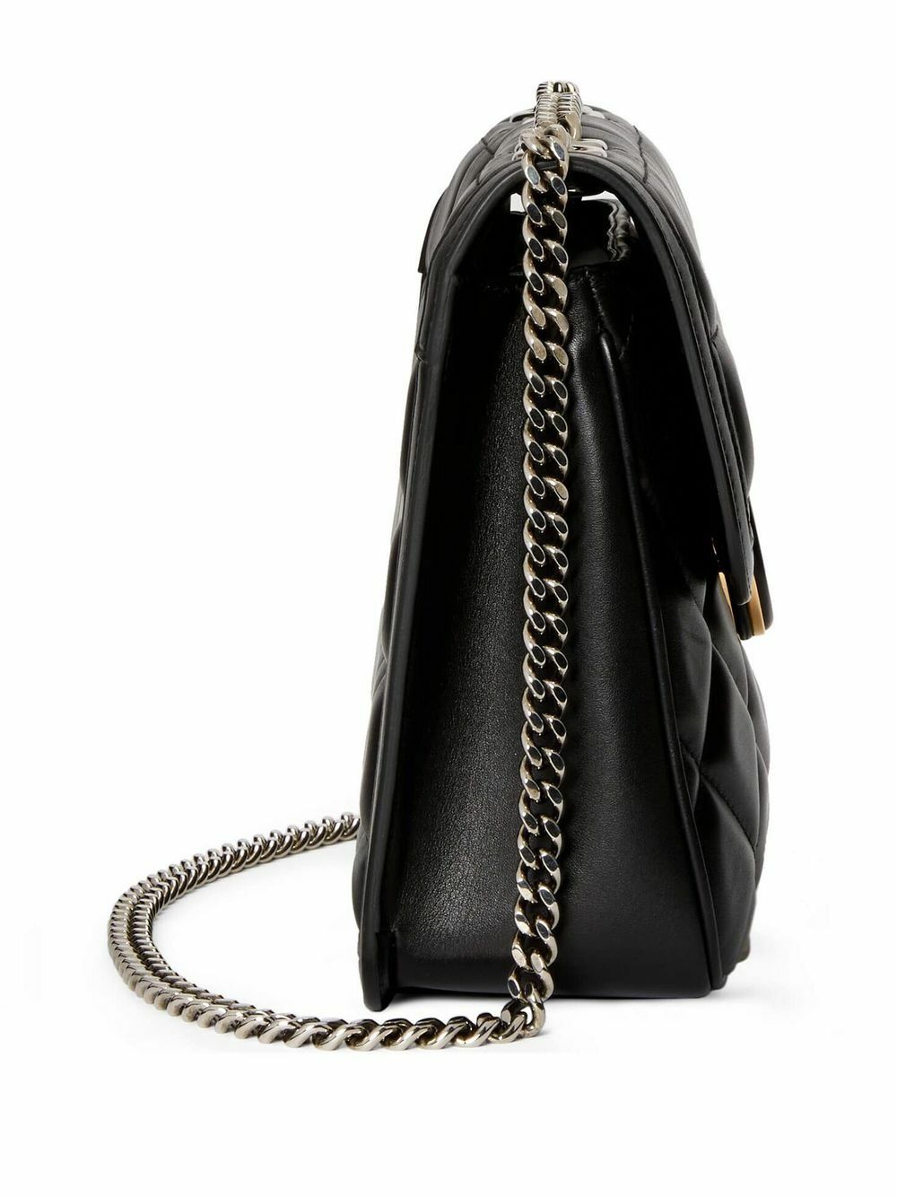 GUCCI - Gucci Deco Small Leather Shoulder Bag