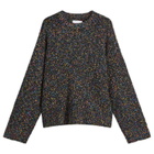 ACMH by Magic Castles Men's Rev Crew Neck Jumper in Black Multi