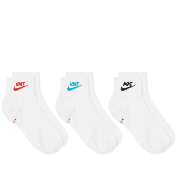 Photo: Nike Everyday Essential Ankle Sock - 3 Pack
