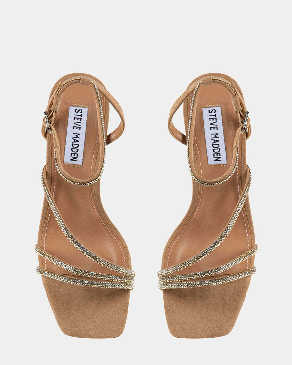 Steve Madden Meggie Heels in Natural