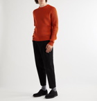 MR P. - Ribbed Merino Wool Sweater - Orange
