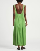 Jijil Womens Maxi dress in Green
