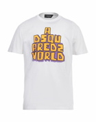 Dsquared2 Mens T-shirt in White