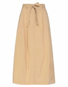 Jucca Womens Midi skirt in Beige