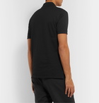 Givenchy - Logo-Detailed Cotton-Piqué Polo Shirt - Black