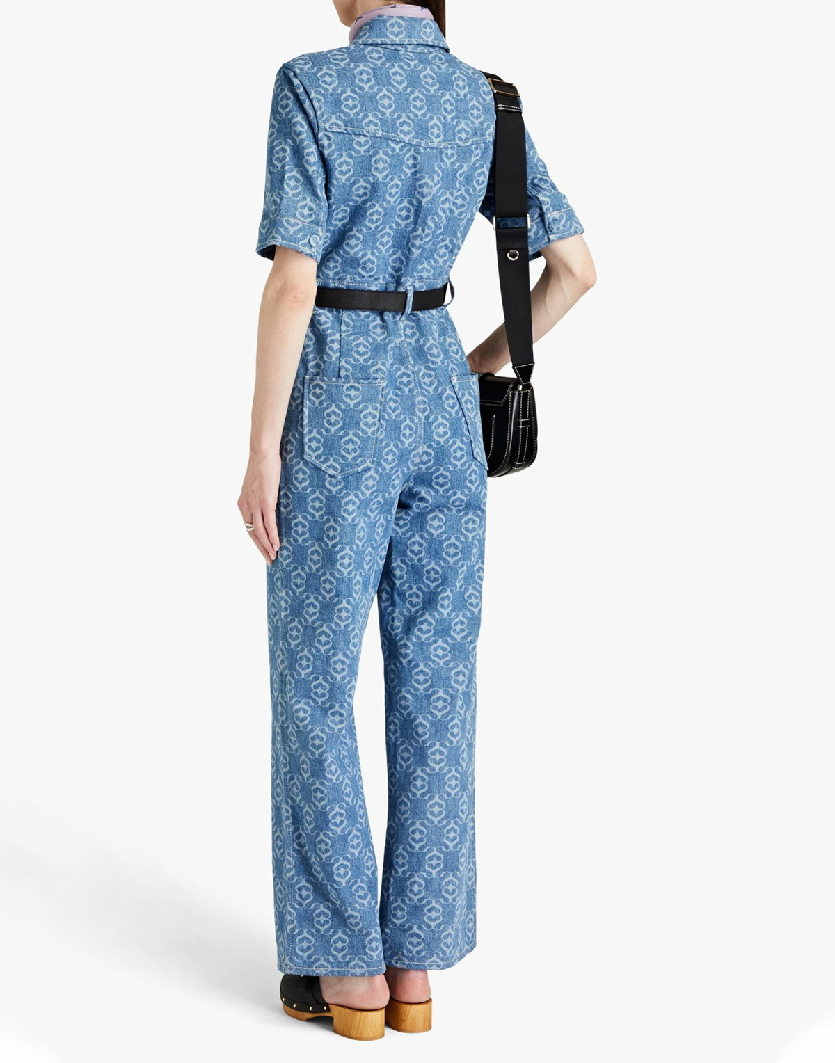 Sandro Womens Jumpsuit in Blue