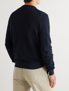 TOM FORD - Slim-Fit Cotton-Blend Sweater - Blue