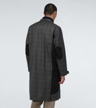 Lardini - Technical checked overcoat