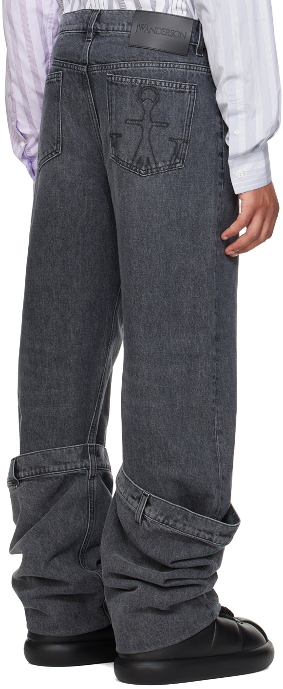 JW Anderson Gray Bucket Jeans JW Anderson